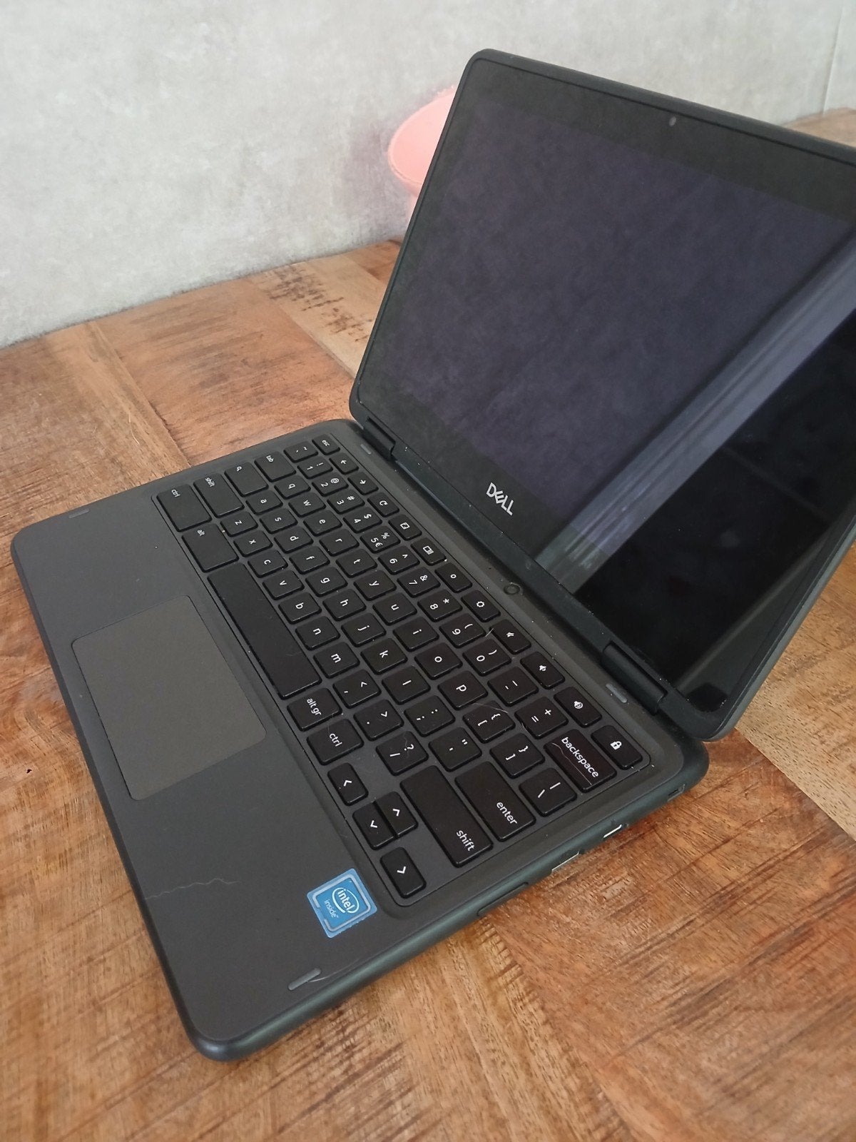 Dell Chromebook 3100 2-in-1 - Touchpad defect, 68% accu, Gebruikt, Minder dan 4 GB, Qwerty, 32 GB