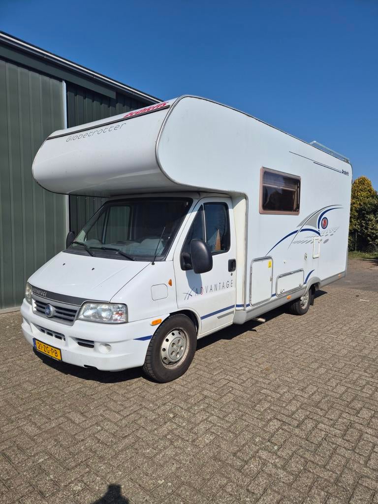 Fiat ducato maxi detheffs dubbele bodem en stapelbed, Caravans en Kamperen, Alkoof, Ringverwarming, Fiat, Achteruitrijcamera
