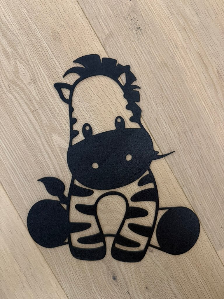 Zebra, Verzenden, Zwart, Kunststof, Nieuw