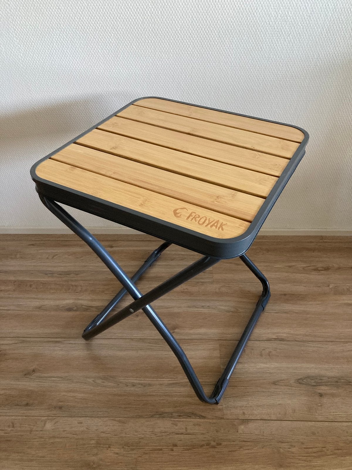 Zgan Froyak kruk / tafeltje / viskruk, Ophalen, Zo goed als nieuw, Campingtafel