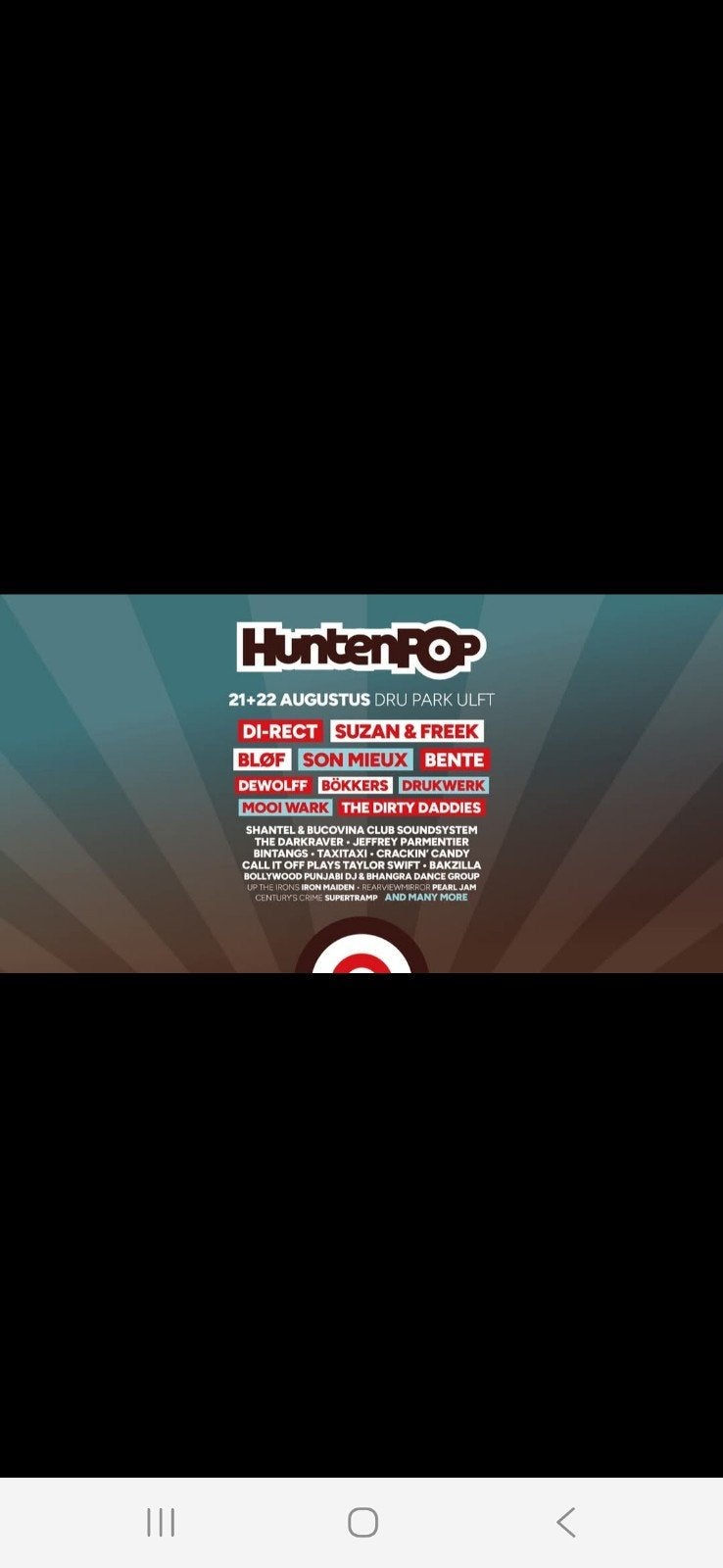 Huntenpop (zaterdag kaart), Tickets en Kaartjes, Eén persoon