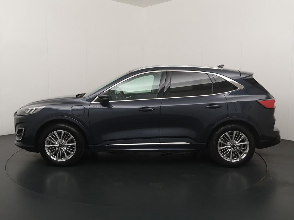 Ford Kuga 2.5 PHEV Vignale | Trekhaak | Pano | BLISS | B&O |, Gebruikt, 4 cilinders, Blauw, Leder