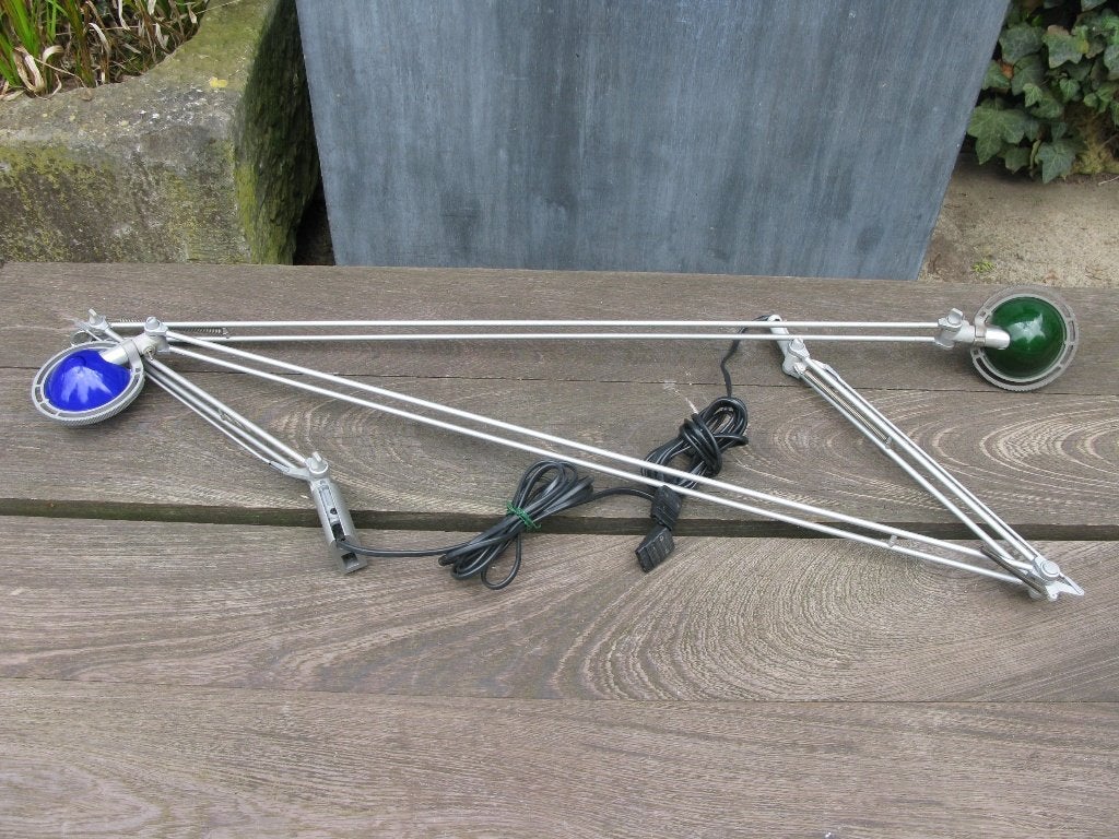 2x "BERENICE" LUCEPLAN WANDLAMP VOOR RESTAURATIE-WERK, Ophalen of Verzenden, Gebruikt, Glas, Modern design