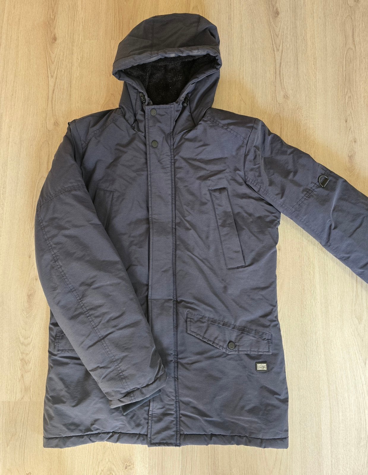 Cars Jeans winterjas maat S, Cars Jeans, Blauw, Ophalen of Verzenden, Zo goed als nieuw