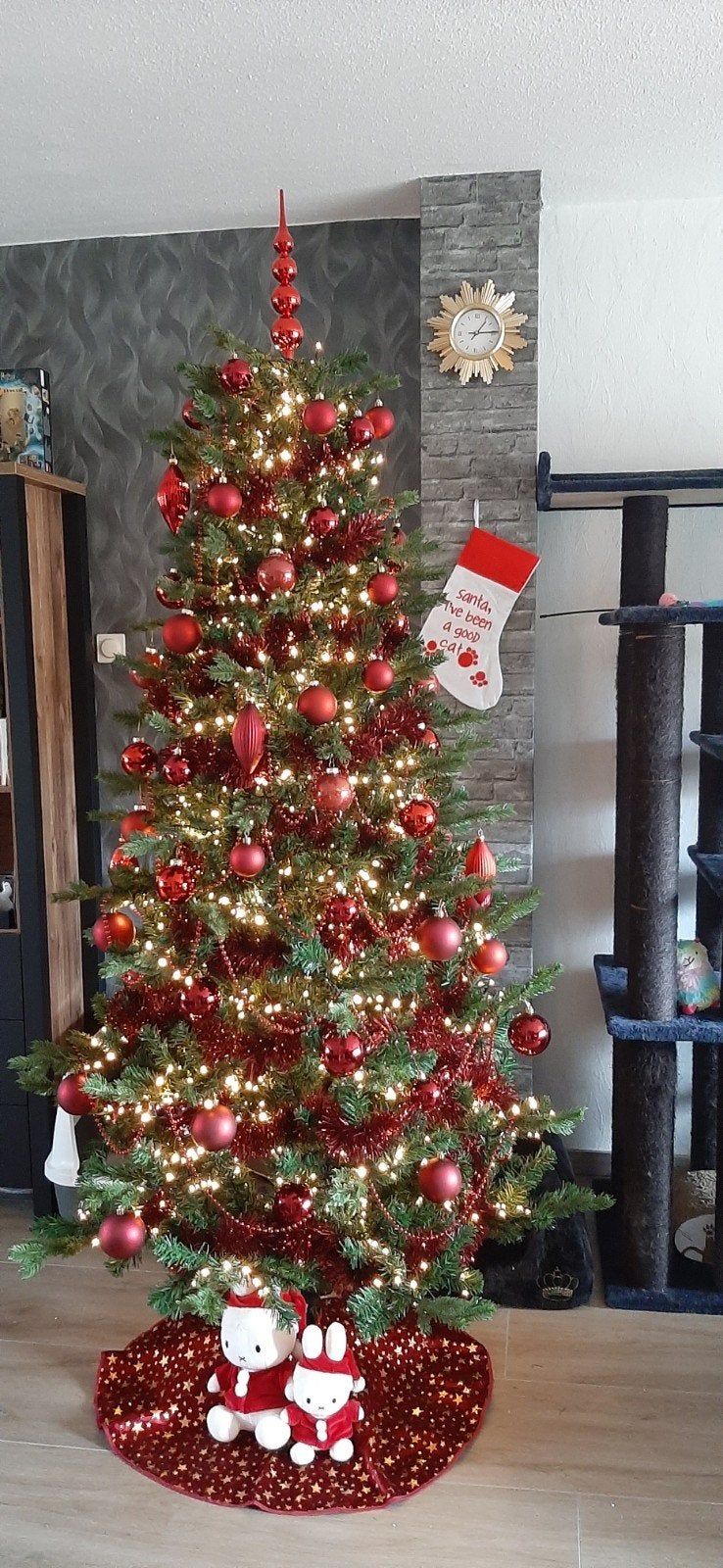 kerstboom 215 cm, Diversen, Ophalen, Gebruikt