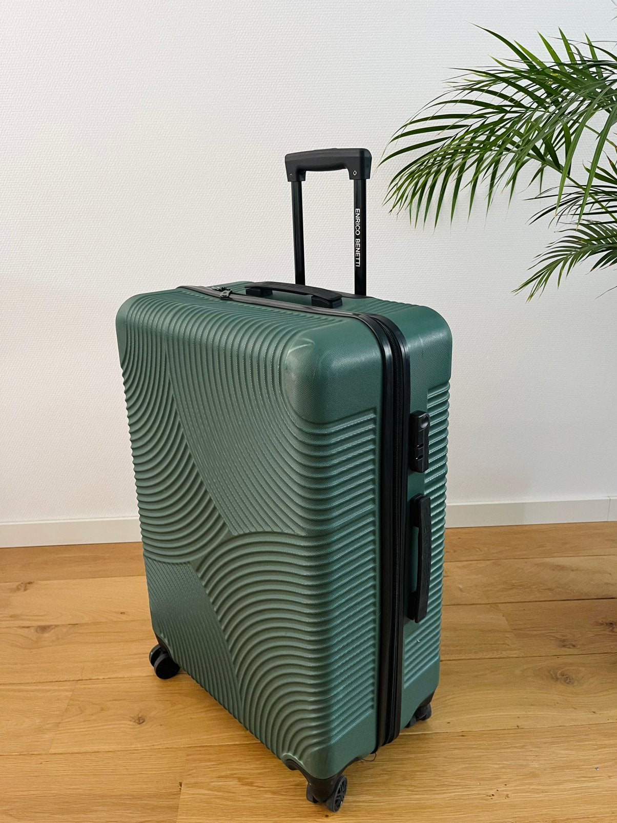 Enrico Benetti - Louisville Groot (Olijf Groen) | 75x46x27cm, Sieraden, Tassen en Uiterlijk, Koffers, Ophalen, Hard kunststof