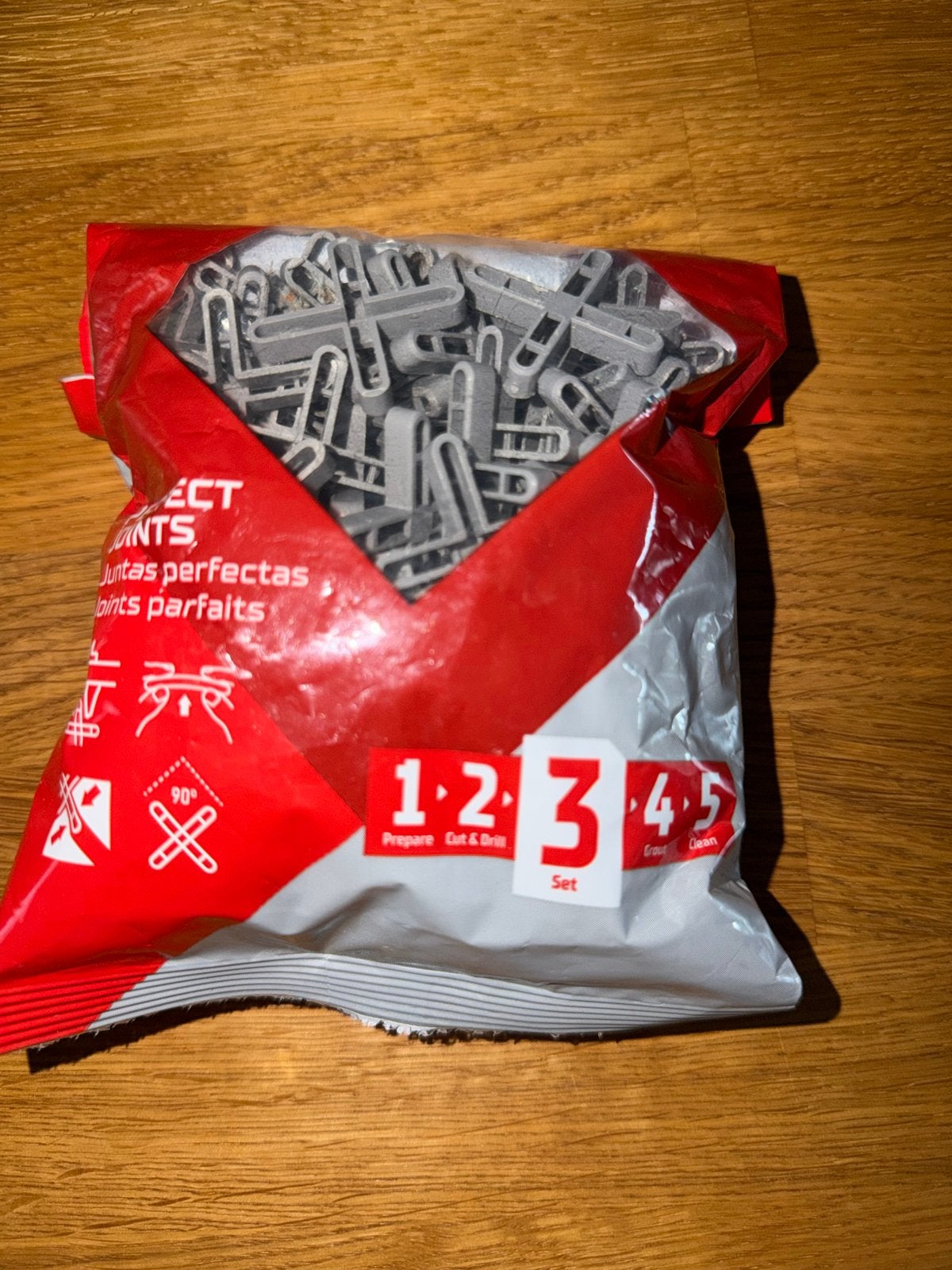 Rubi Tegel Leveling Clips 3/16 (ongeveer 90 stuks), Doe-het-zelf en Verbouw, Tegels, Overige typen, Nieuw, Overige materialen