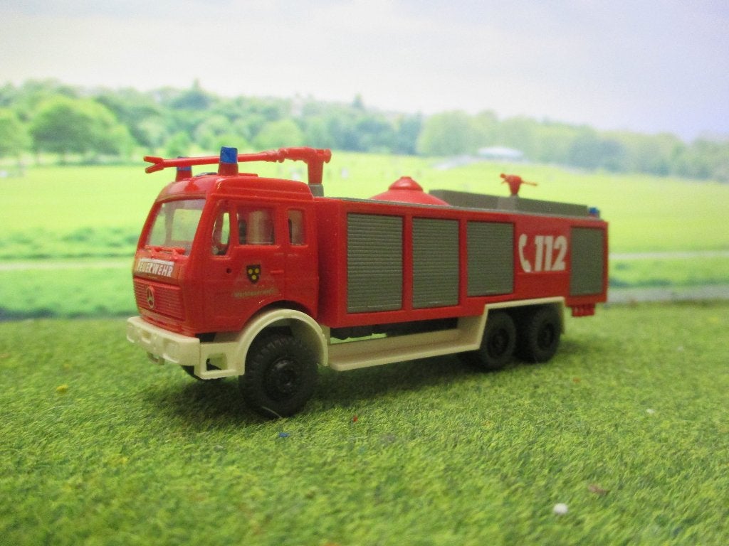 Mercedes Benz NG Tro TLF 16T Ziegler - Roskopf Brandweer, Hobby en Vrije tijd, Modelauto's | 1:87, Ophalen of Verzenden, Gebruikt