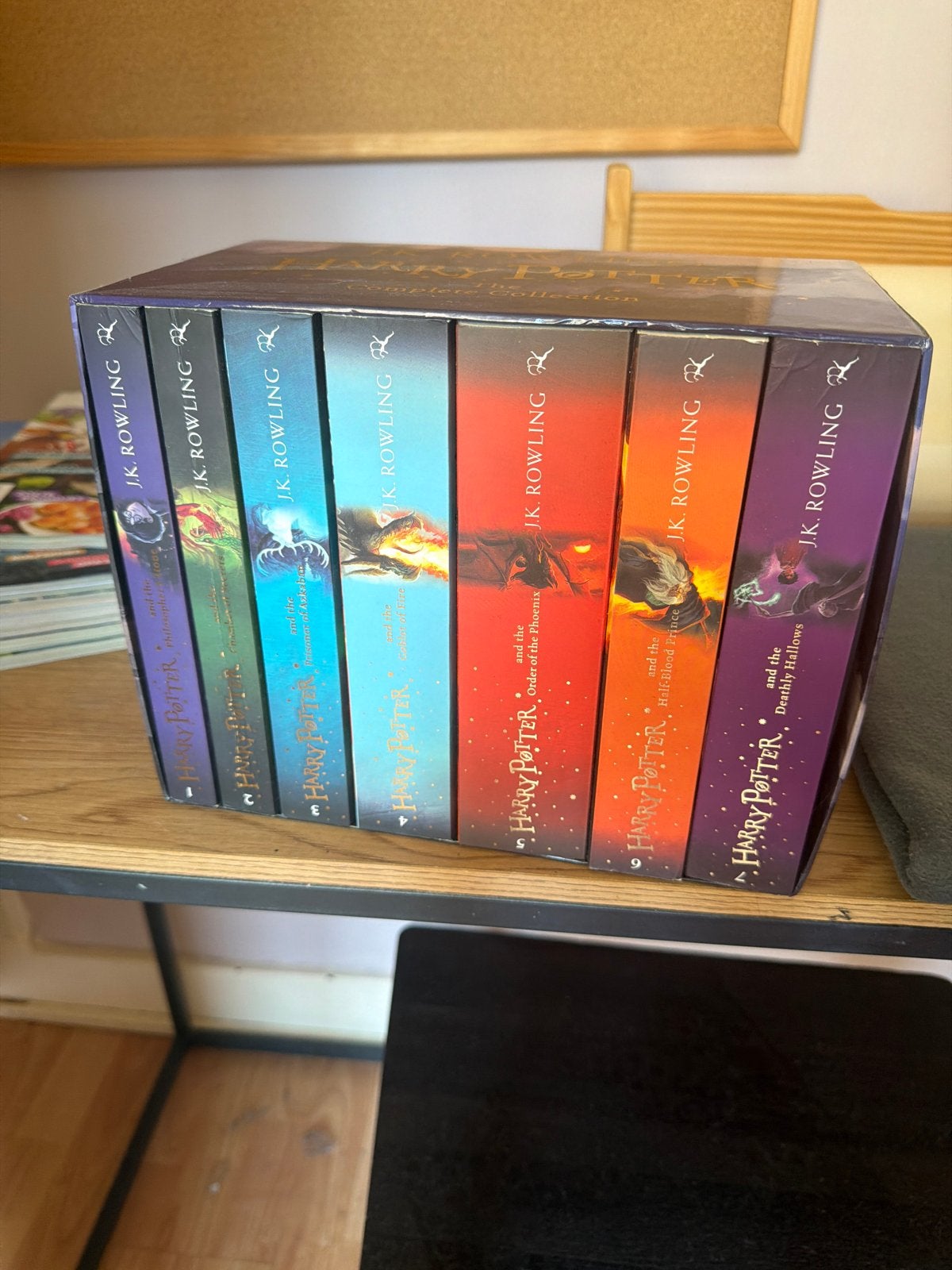 Harry Potter Complete Collection (7 boeken), Verzamelen, Harry Potter, Ophalen of Verzenden, Zo goed als nieuw, Boek of Poster