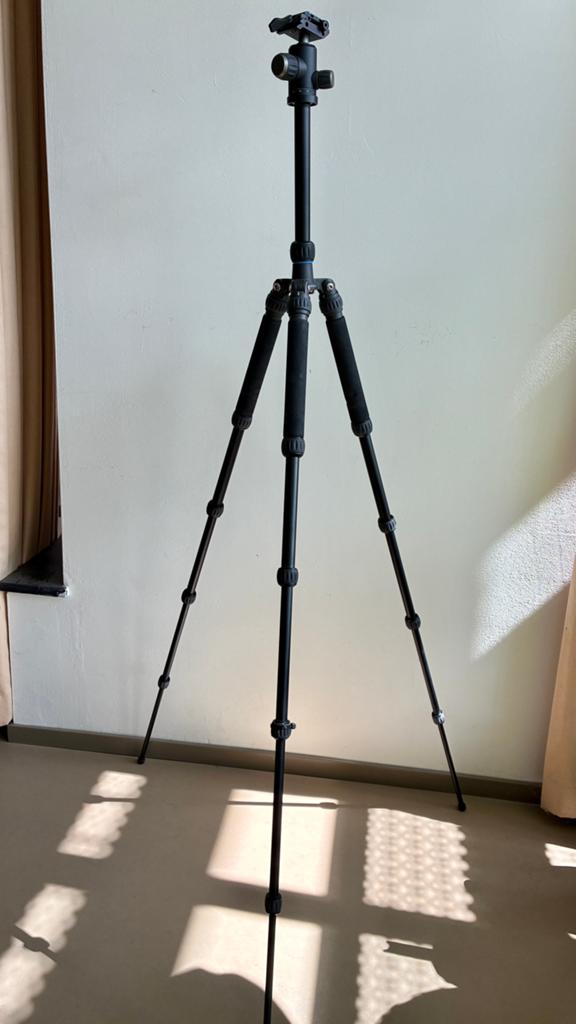 Cullmann concept one 622T statief, Audio, Tv en Foto, Gebruikt, 150 tot 175 cm, Met balhoofd, Ophalen of Verzenden