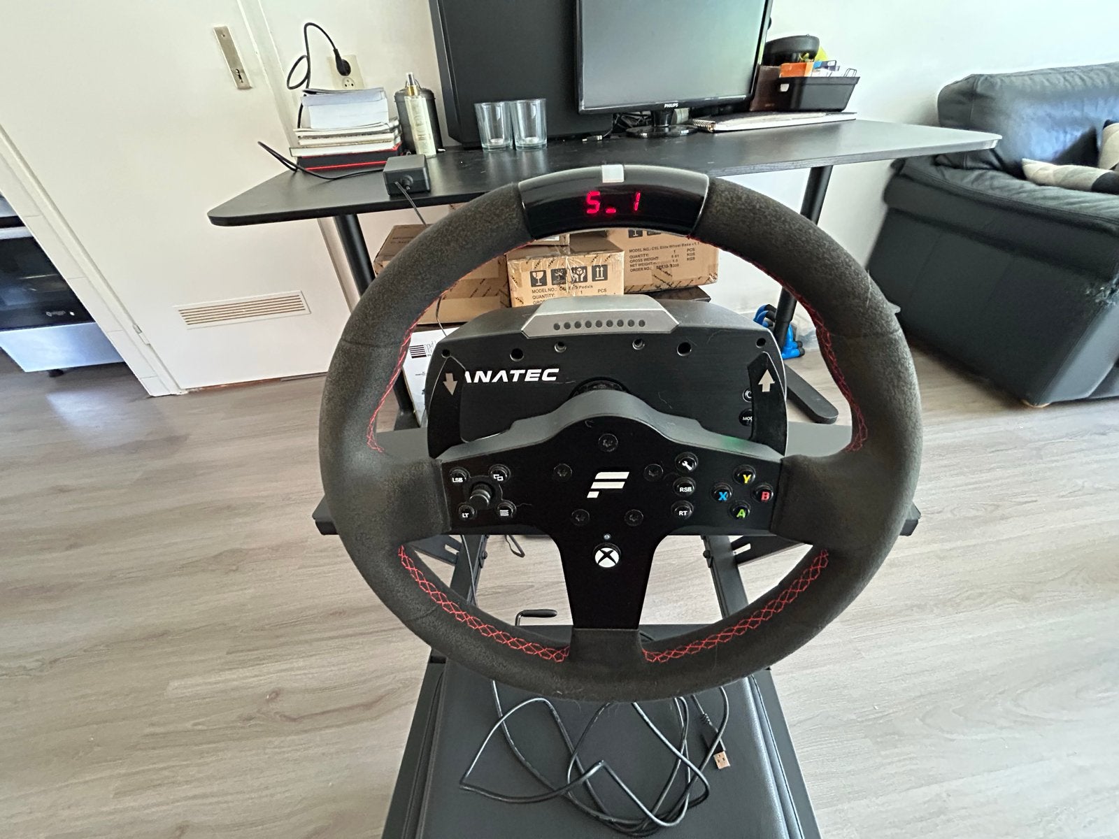 Fanatec Sim set & Next Level Racing F-GT, Spelcomputers en Games, Spelcomputers | Overige, Zo goed als nieuw, Overige merken, Ophalen