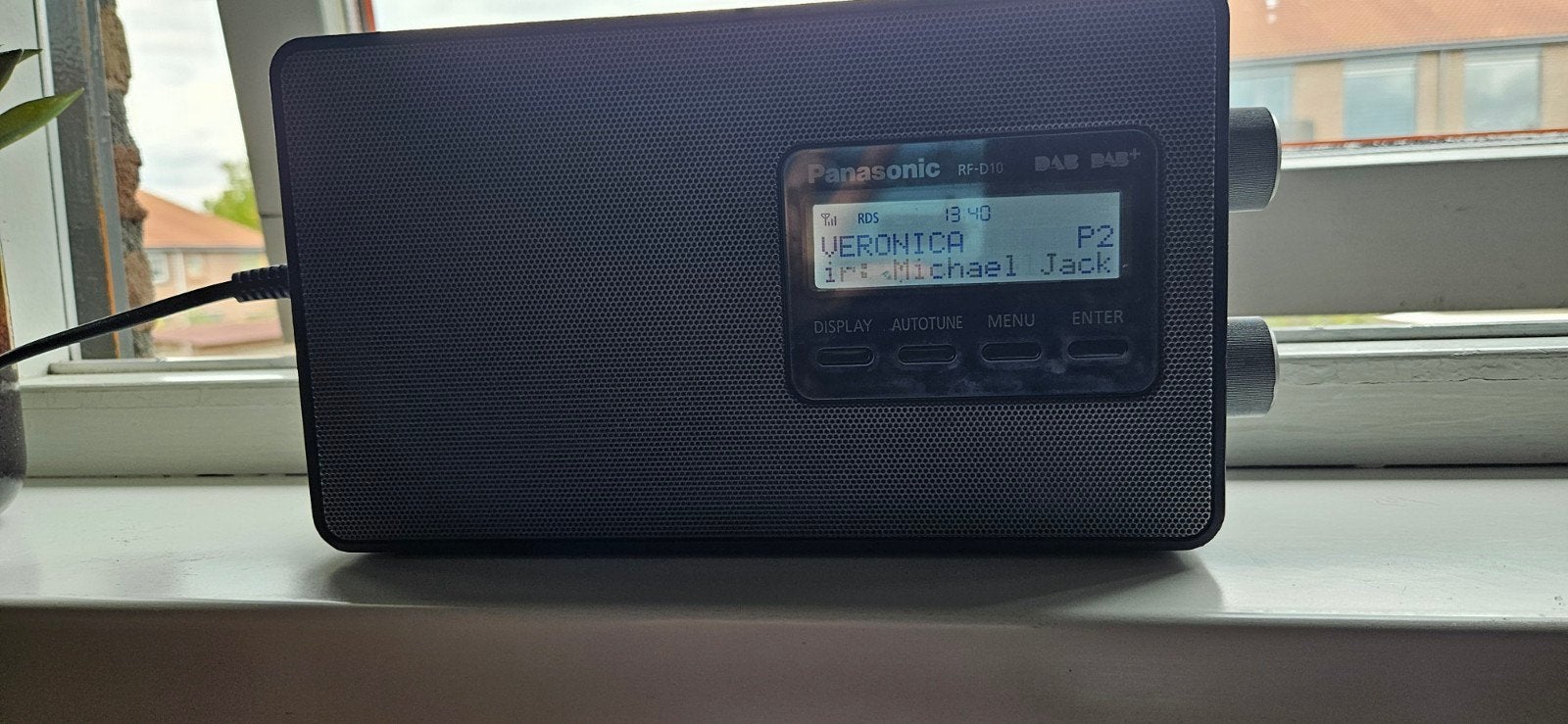 Panasonic RF-D10 DAB/DAB+ Radio - Zo goed als nieuw, Ophalen of Verzenden, Zo goed als nieuw, Radio