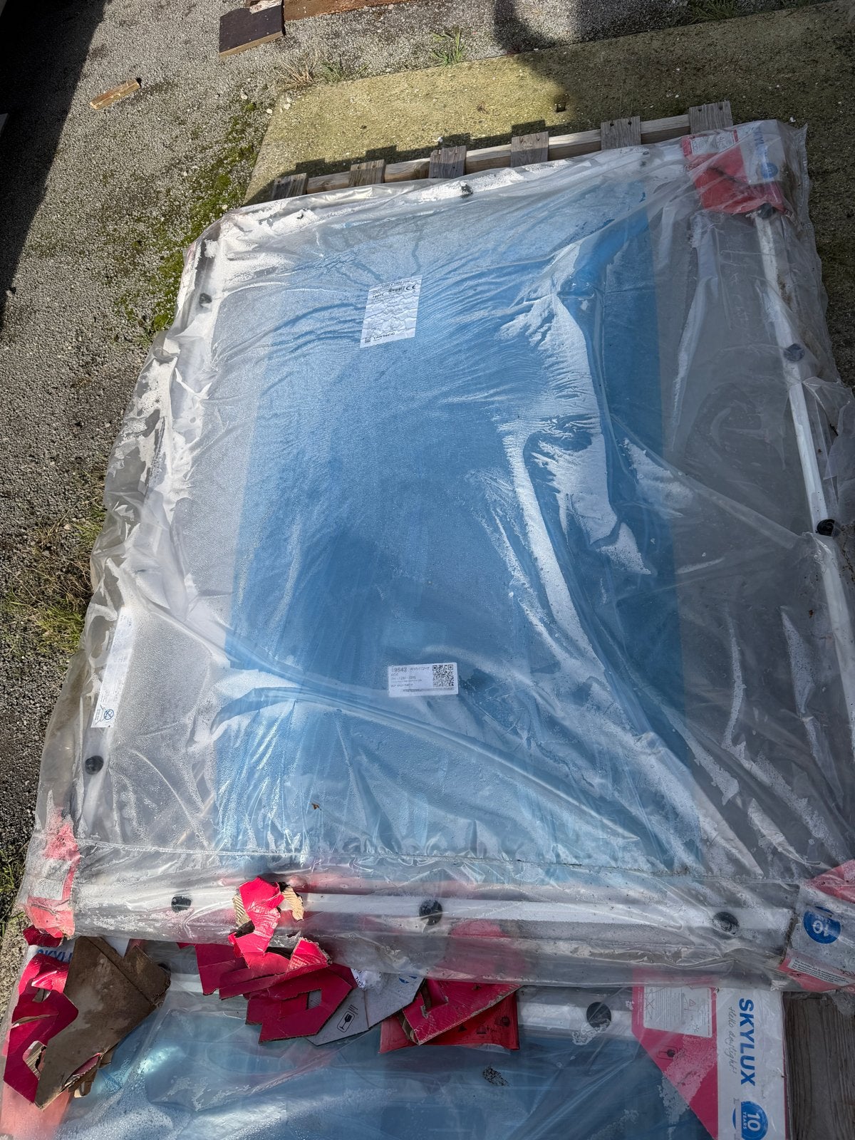 Skylux Lichtkoepel Polycarbonaat Helder 2W(OPHALEN), Ophalen, Nieuw, Dakraam, 120 tot 160 cm