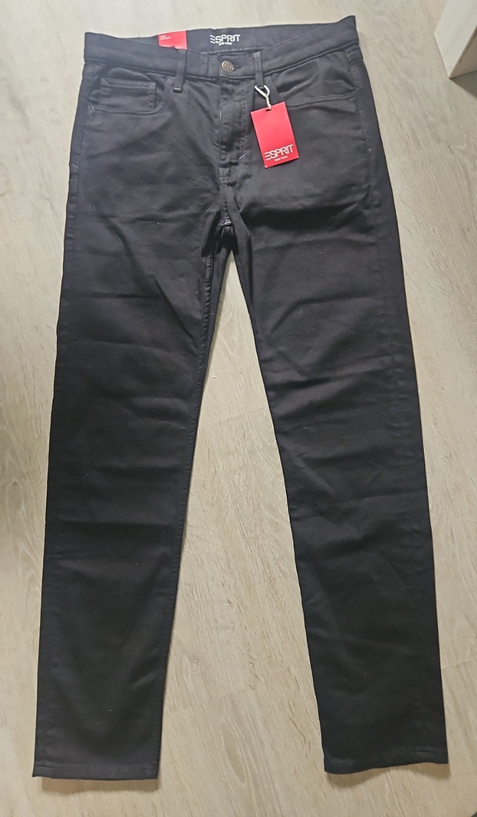 Esprit heren jeans zwart nieuw met kaartjes label maat 33/34, Ophalen, Nieuw, Zwart