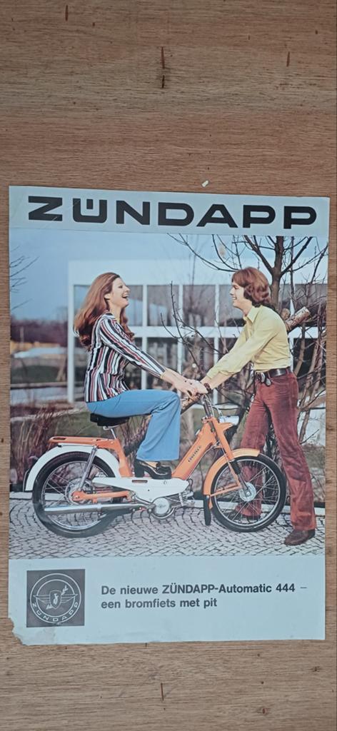 Zundapp automatic  4444., Fietsen en Brommers, Handleidingen en Instructieboekjes, Ophalen of Verzenden
