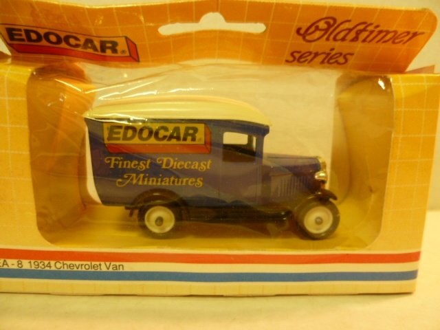 Lledo Edocar 1986 EA 8 Chevrolet Van 1934 opschrift Edocar., Ophalen of Verzenden, Nieuw, Auto