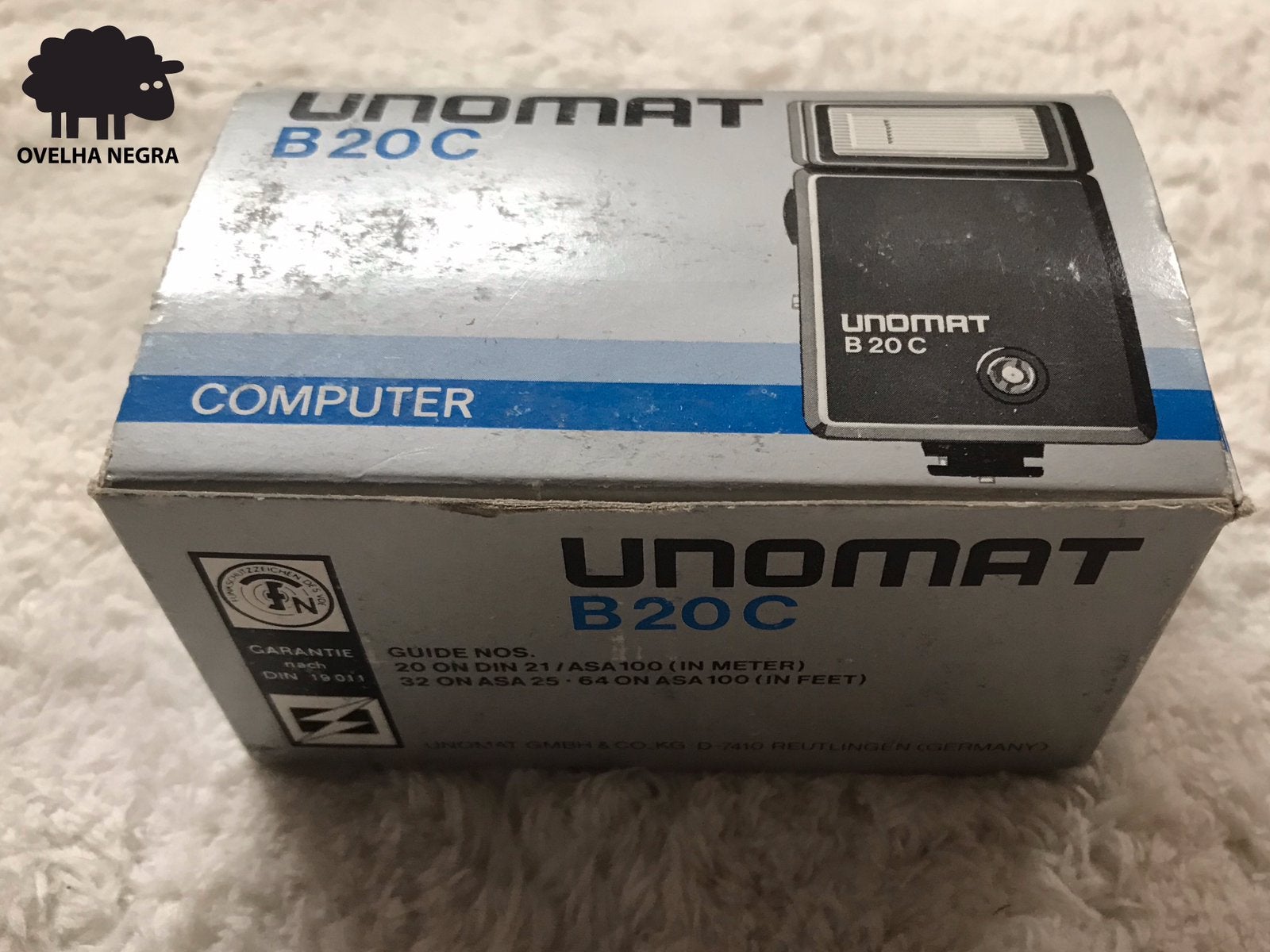 Unumat B20C camera flitser voor analoge fototoestellen, Overige merken, Verzenden, Externe flitser, Zo goed als nieuw