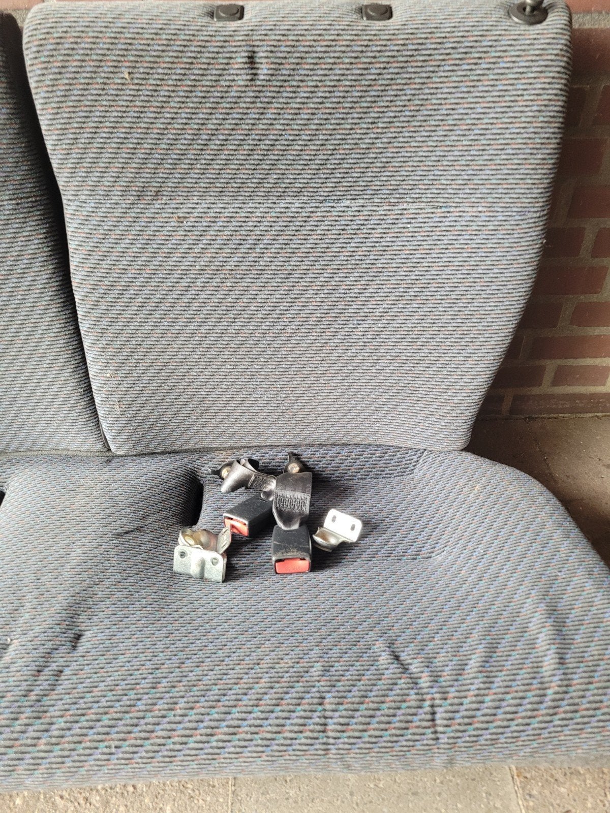 Achterbank gordels en beugels van een honda civic 96 t/m 98, Auto-onderdelen, Interieur en Bekleding, Ophalen, Gebruikt, Honda