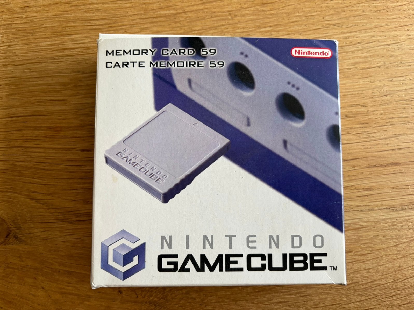 Gamecube Memory Card, Spelcomputers en Games, Ophalen of Verzenden, Zo goed als nieuw, Zilver, Zonder controller