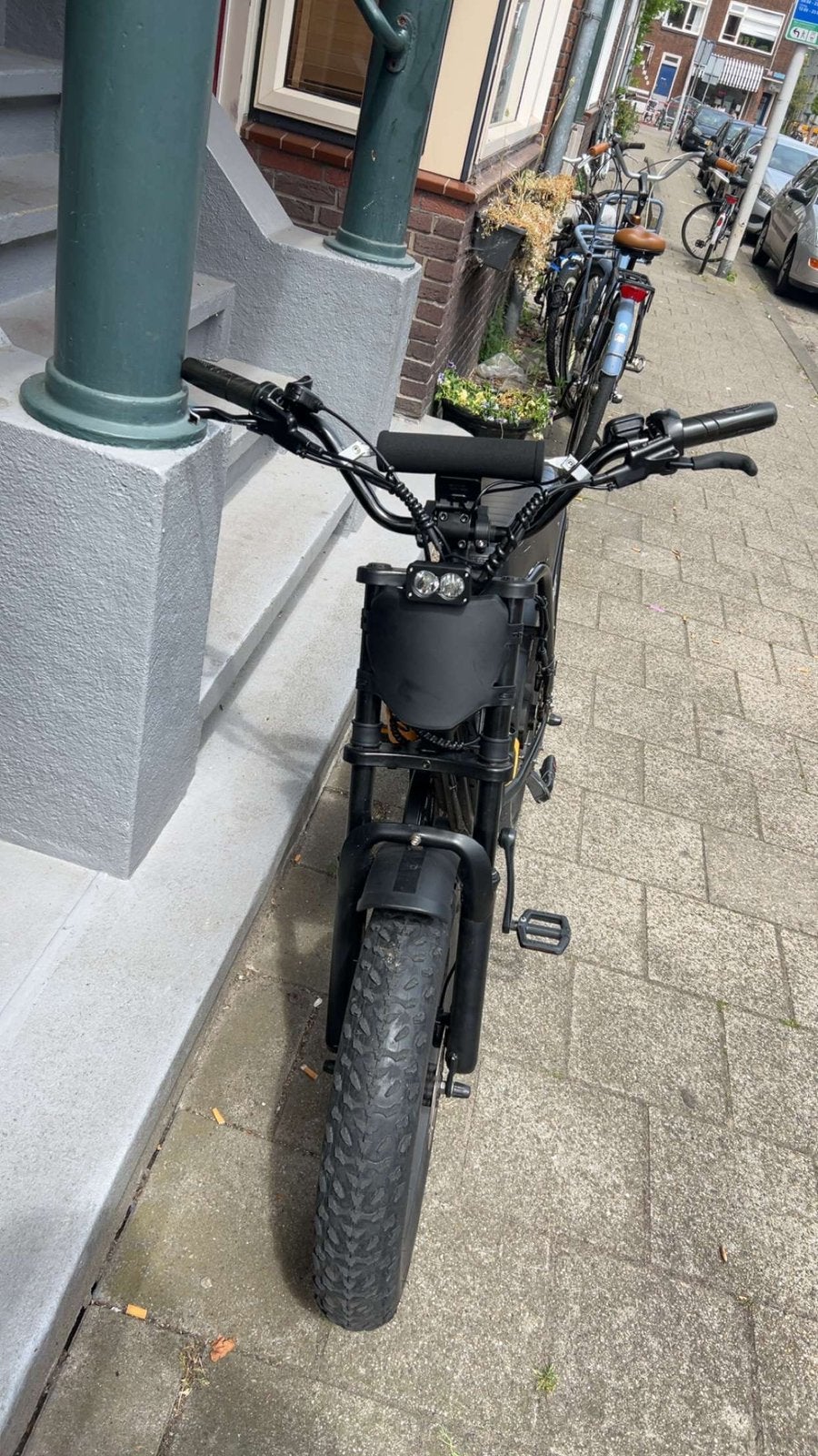 V8 Custom  750W, 79 km/u, NFC Display lees beschrijfing, Fietsen en Brommers, Elektrische fietsen, Ophalen, Gebruikt, Overige merken