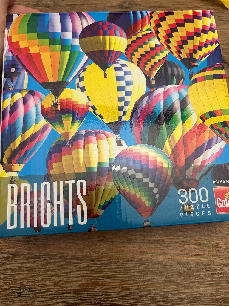 BRIGHTS Heteluchtballonnen Puzzel 300 Stukjes, Ophalen of Verzenden, Minder dan 500 stukjes, Gebruikt, Legpuzzel
