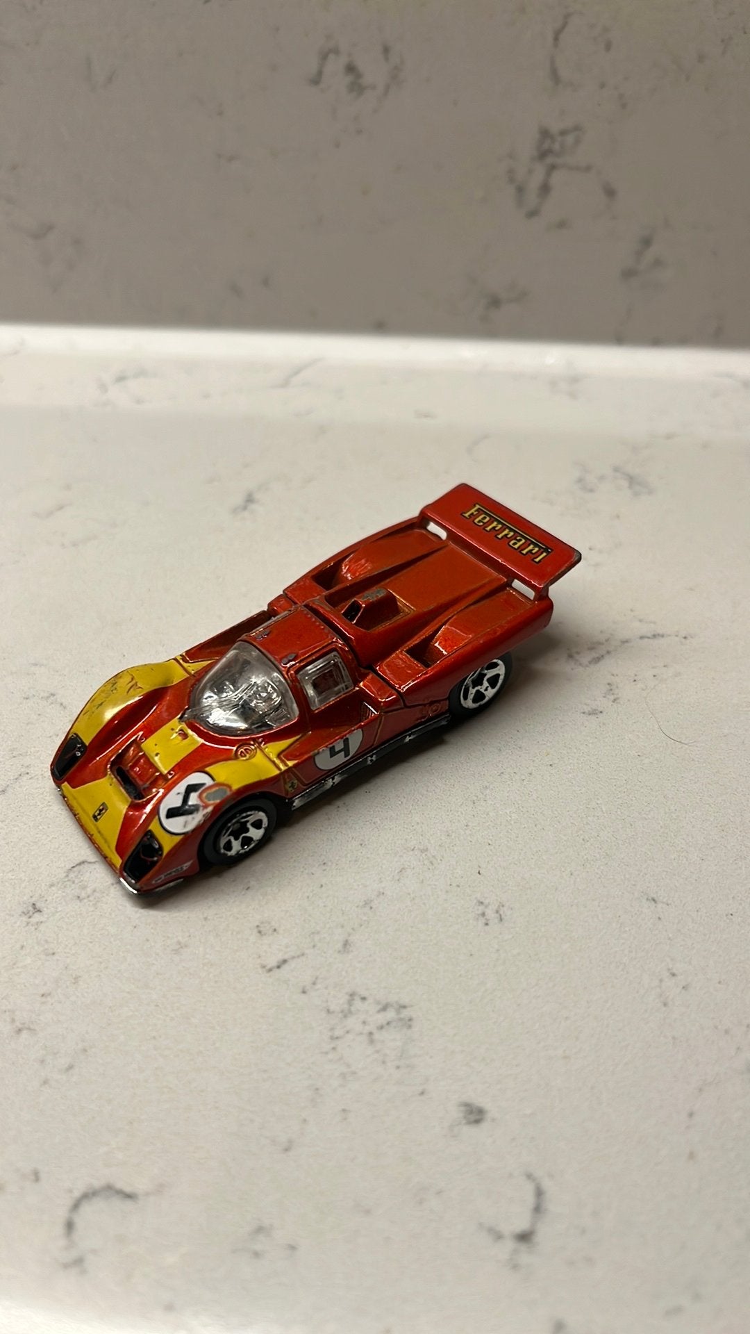2007 HOT WHEELS FERRARI 512M,, Ophalen of Verzenden, Gebruikt