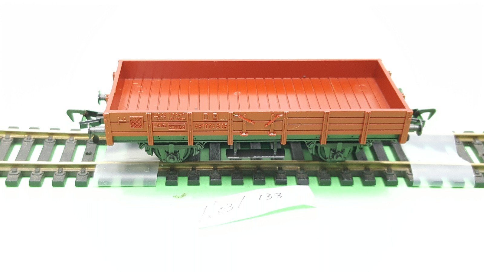 Fleischmann HO 5200 DB lage goederenwagon 1985, Gebruikt, Gelijkstroom, Fleischmann, Wagon