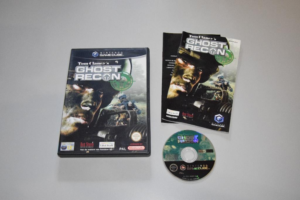 Nintendo Gamecube (NGC): Tom Clancy's - Ghost Recon, Spelcomputers en Games, Games | Nintendo GameCube, Shooter, 2 spelers, Ophalen of Verzenden