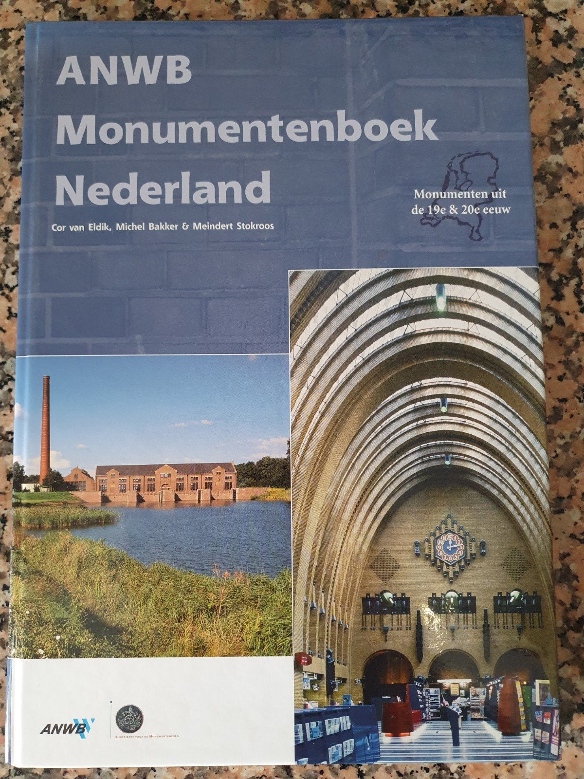 ANWB Monumentenboek Nederland 19e & 20e eeuw, Ophalen of Verzenden, 20e eeuw of later, Zo goed als nieuw, Cor van Eldik, Michel Bakker & Meindert Stokroos