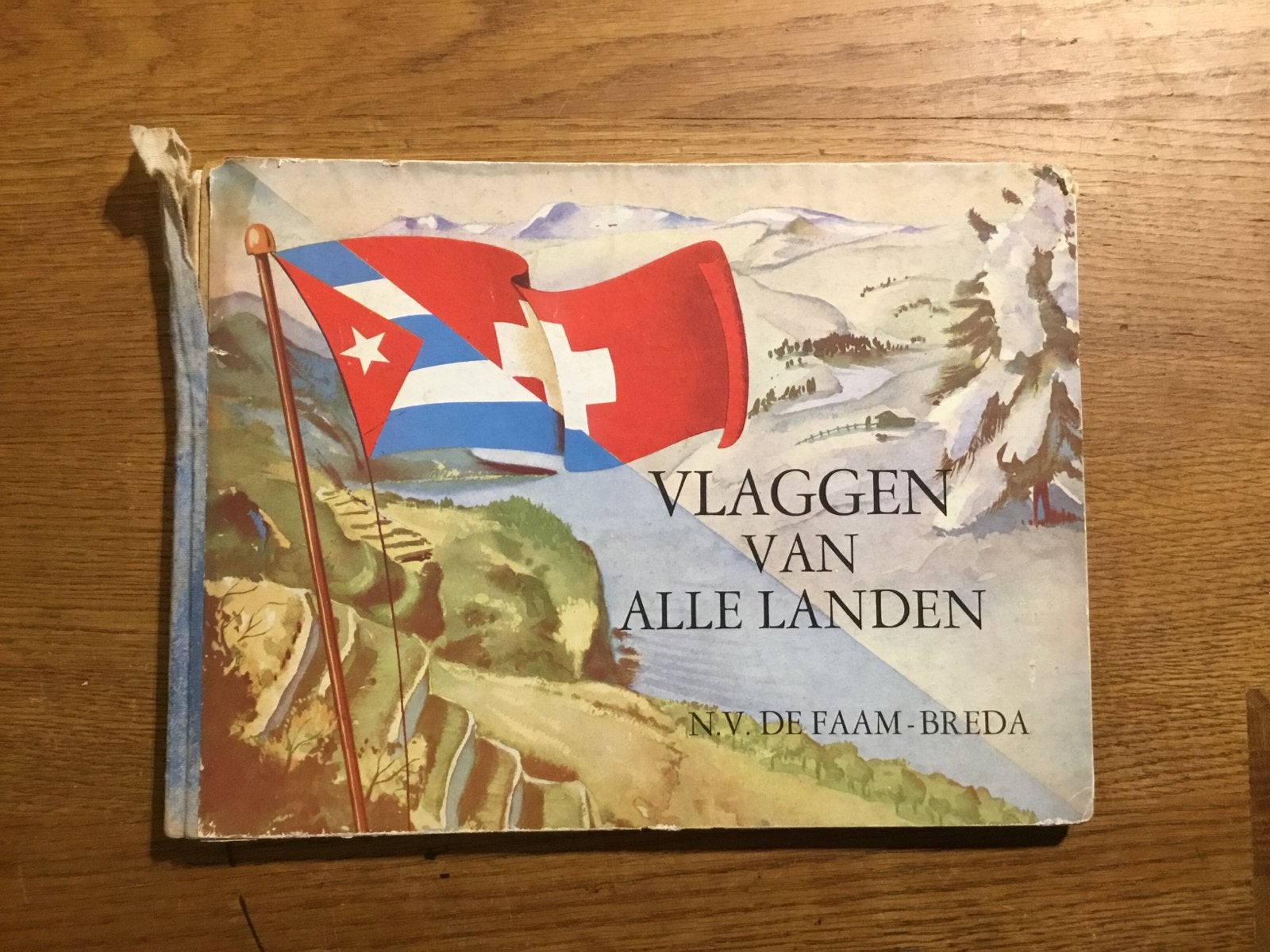 Vlaggen van Alle Landen - N.V. De Faam-Breda, Ophalen of Verzenden, Gelezen, Overige typen