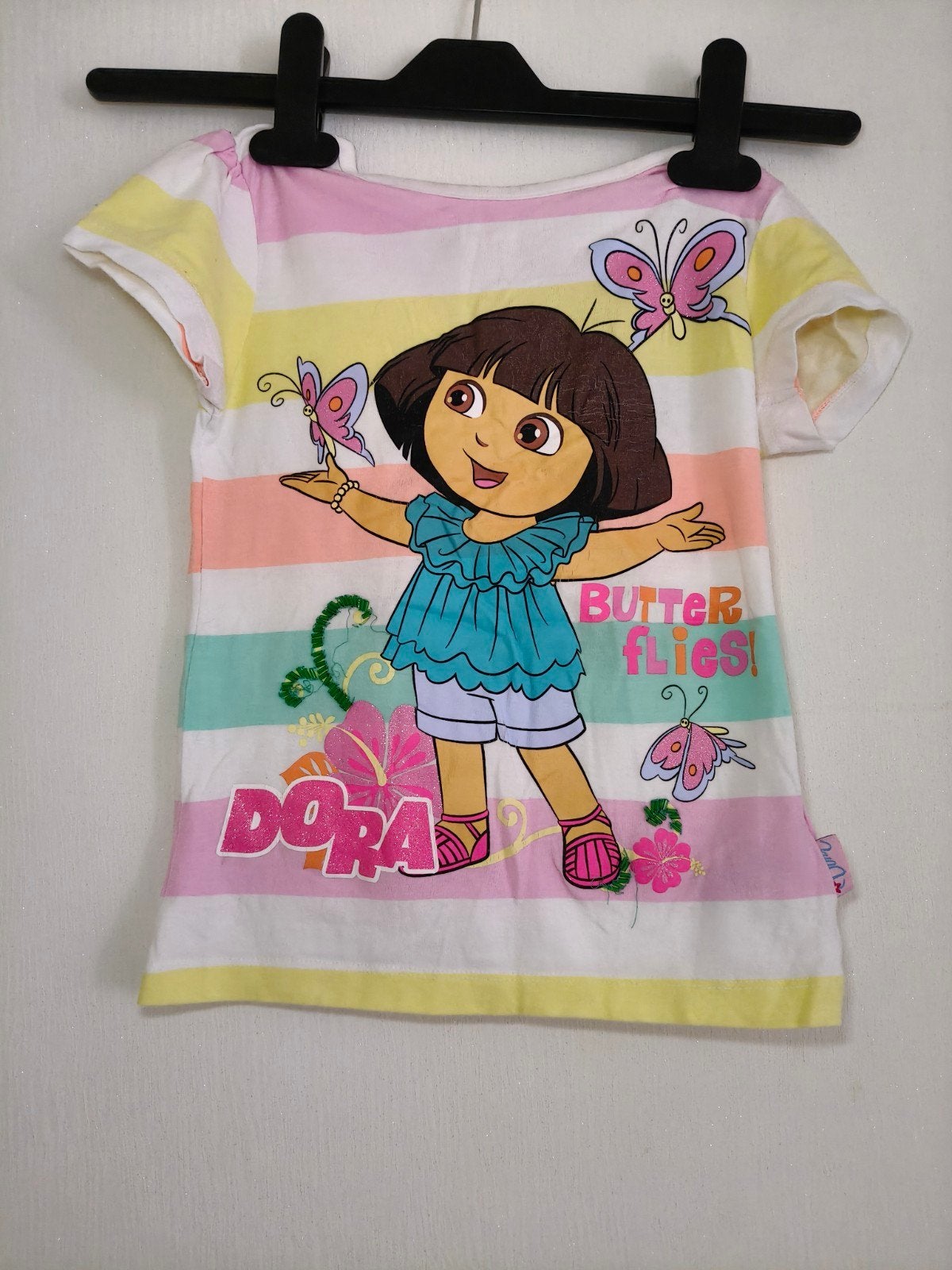 Dora the Explorer T-shirt - Nickelodeon - Maat 110, Gebruikt, Meisje, Ophalen of Verzenden, Nickelodeon