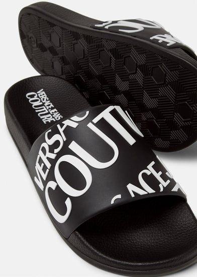 Versace Jeans Couture slippers Nieuw mt.42 origineel, Kleding | Heren, Schoenen, Slippers, Zwart, Nieuw, Ophalen of Verzenden