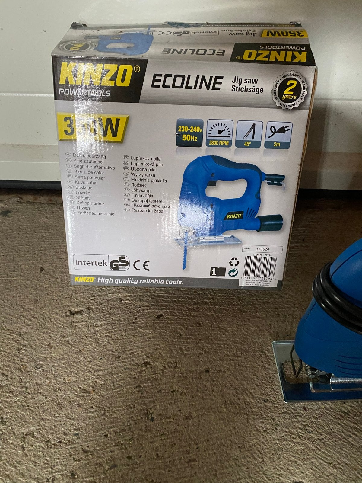 Diverse gereedschap garage opruiming: decoupeerzaag, recipro, 600 tot 1200 watt, Ophalen of Verzenden, Zo goed als nieuw, Decoupeerzaag