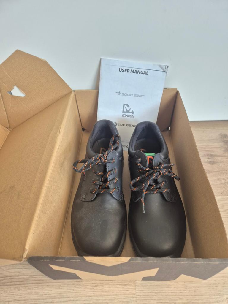 Emma Roy S2 veiligheidsschoenen, maat 40, zwart, Ophalen of Verzenden, Zo goed als nieuw