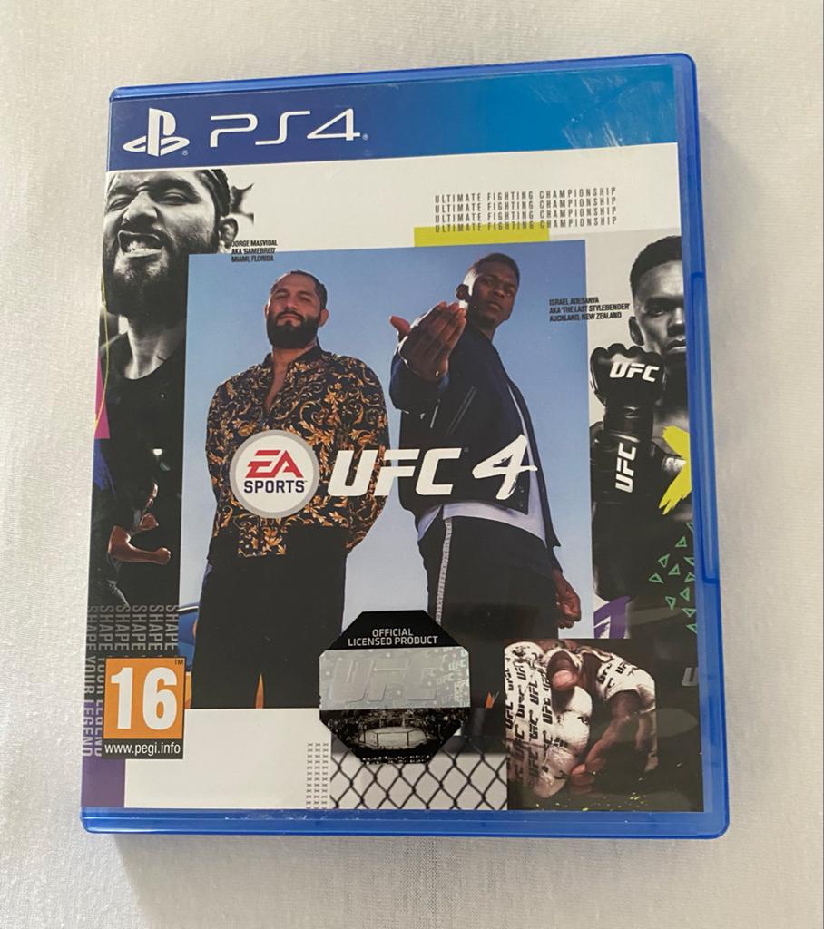 UFC 4 PS4, Spelcomputers en Games, Vechten, 2 spelers, Eén computer, Ophalen of Verzenden