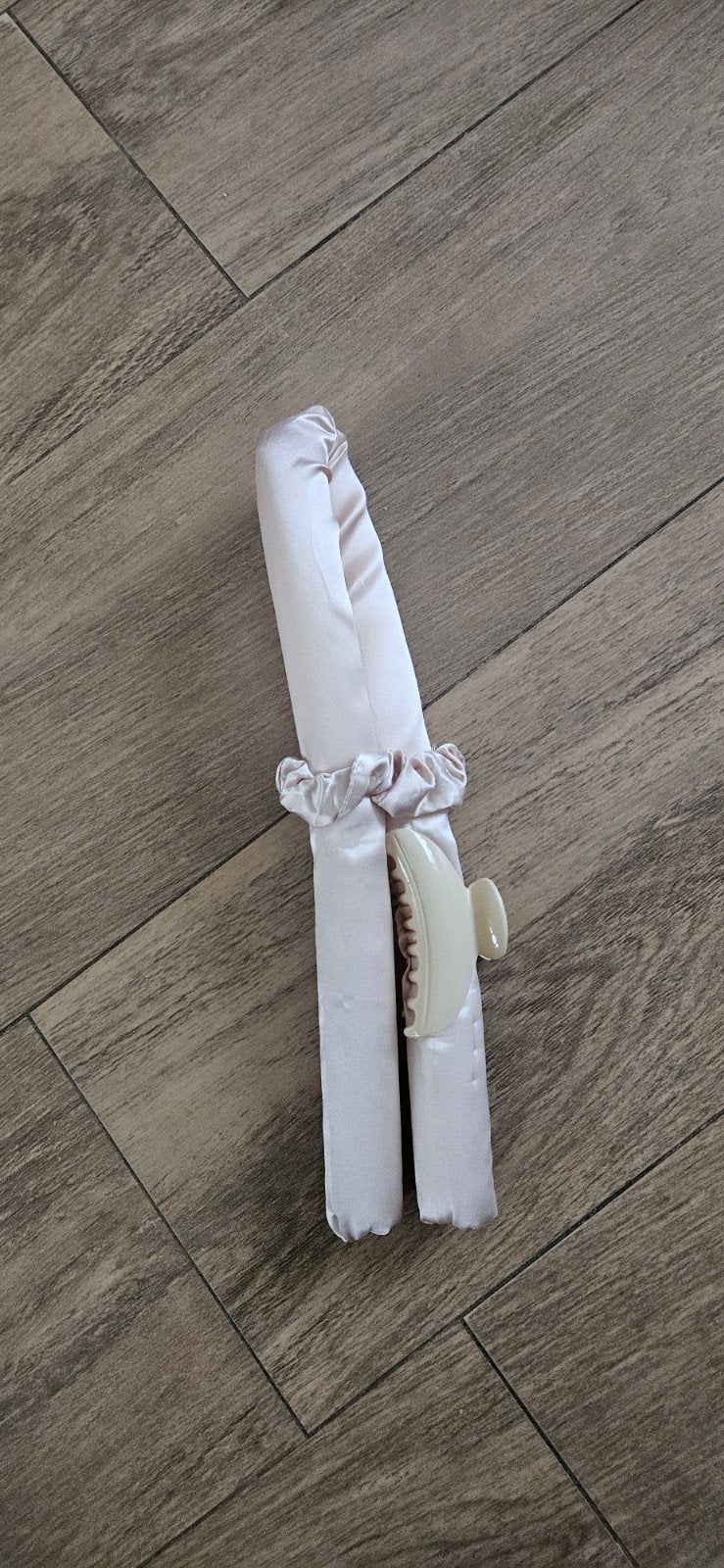 Hittevrije Krulset - Zijden Krullint met Klem, Sieraden, Tassen en Uiterlijk, Ophalen of Verzenden, Nieuw, Krultang of Stijltang
