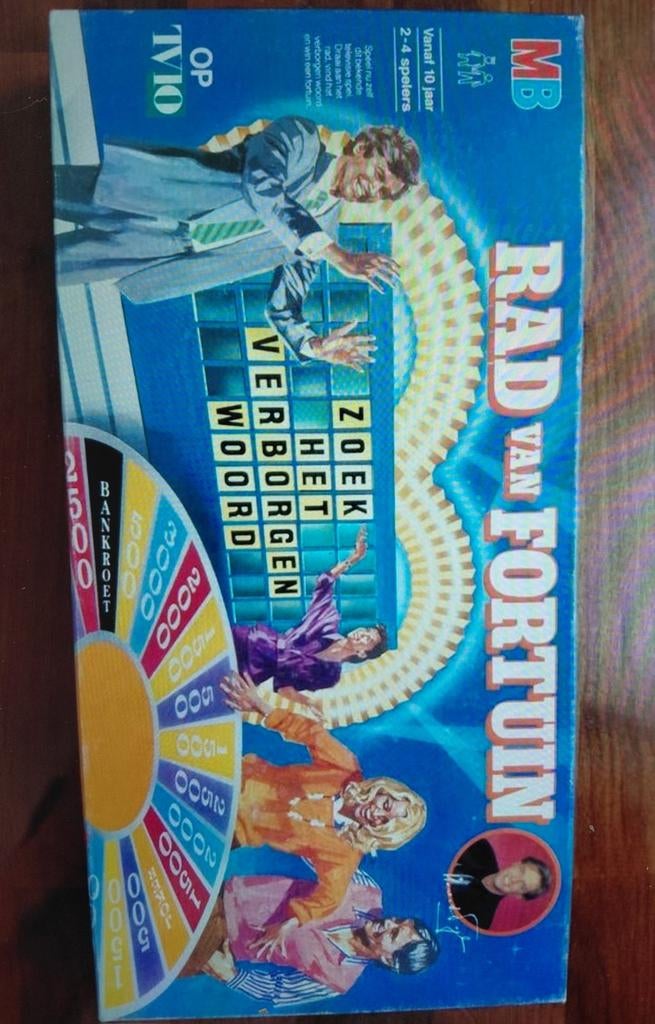 Rad van Fortuin bordspel MB, Ophalen of Verzenden, Zo goed als nieuw