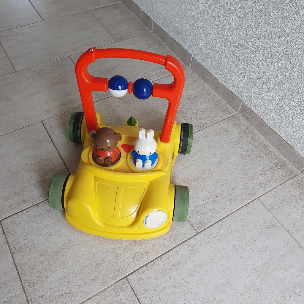 Loopwagen nijntje, Kinderen en Baby's, Speelgoed | Babyspeelgoed, Ophalen, Gebruikt, Overige typen