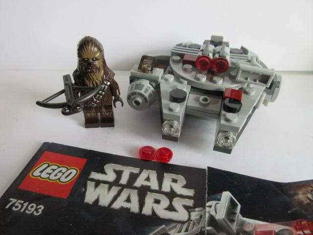 75193 Star Wars, Millennium Falcon microfighter met boekje, Star Wars, Lego, Ophalen of Verzenden, Complete set