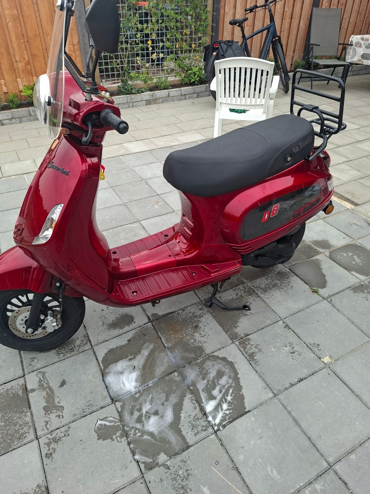 Zeer mooie La Souris scooter 2023, weinig kilometers, Zo goed als nieuw, Benzine, Ophalen, Overige merken