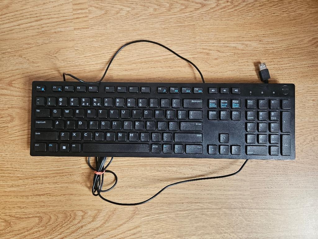 Toetsenbord DELL, Ophalen, Gebruikt, Multimediatoetsen, Dell