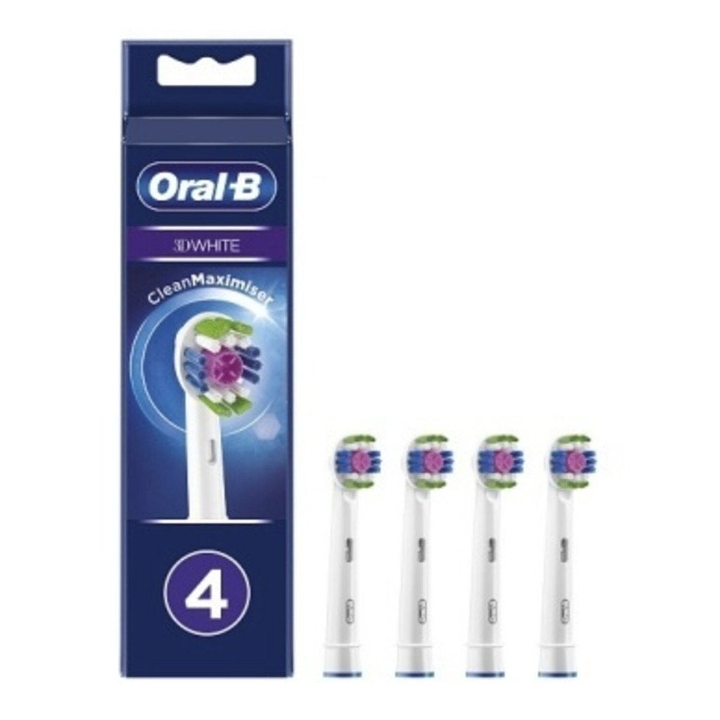 Oral-B 3D White - Opzetborstels - 4 Stuks, Ophalen, Nieuw, Opzetborstel