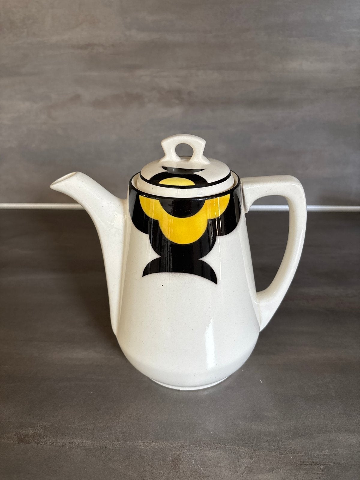 Annaburg Vintage Koffiepot met Bloemdecoratie, Ophalen of Verzenden