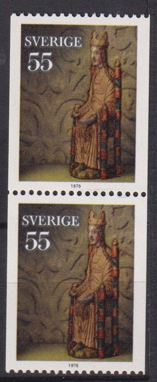 Zweden 1975 Paus in paar, Verzenden, Postfris, Overige thema's