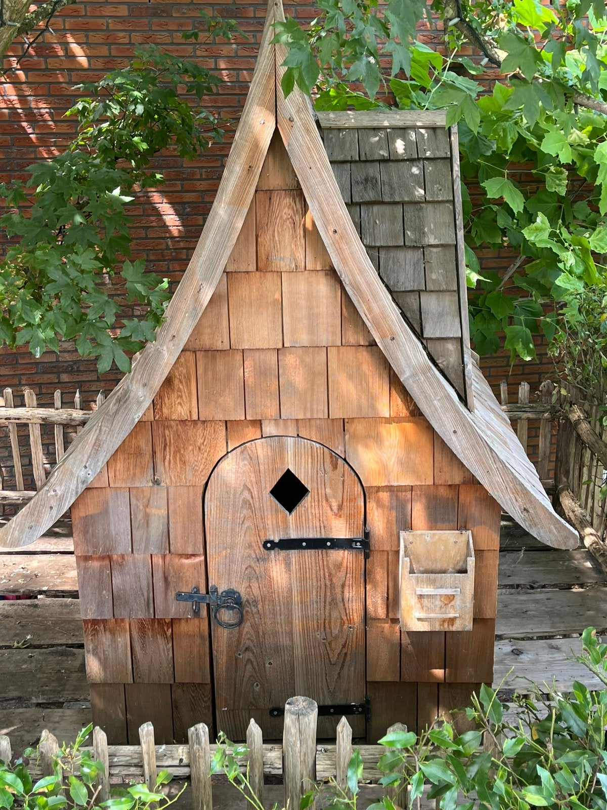 Sprookjes boomhut van hout, Ophalen, Zo goed als nieuw, Hout