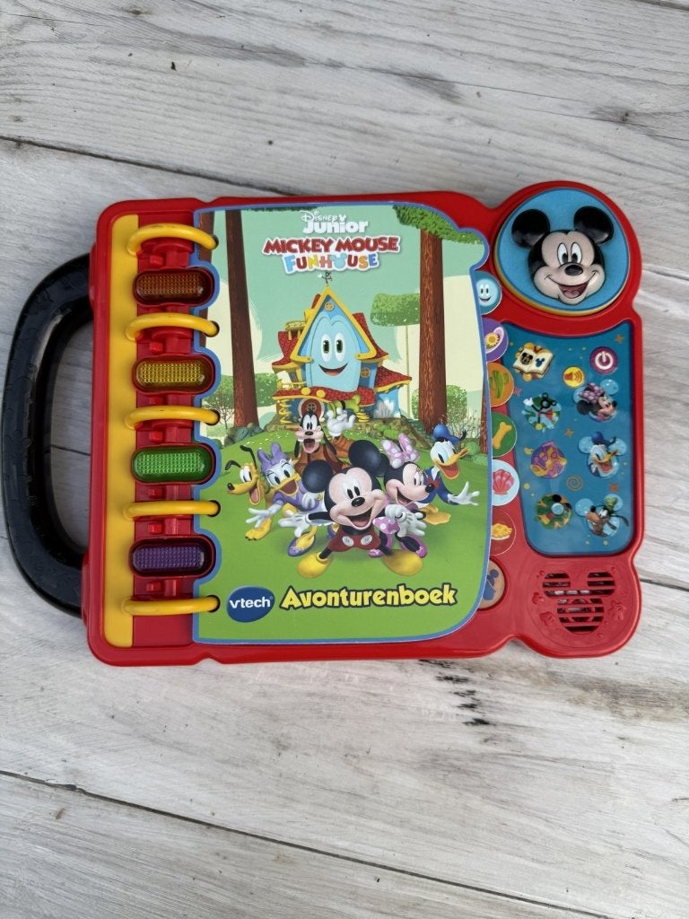 VTech Mickey Mouse Funhouse Avonturenboek, Ophalen of Verzenden, Gebruikt, 2 tot 4 jaar