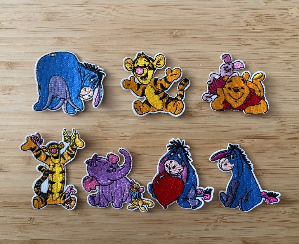 Patch disney, tijgertje, knorretje, winnie, Iejoor, Verzenden, Nieuw