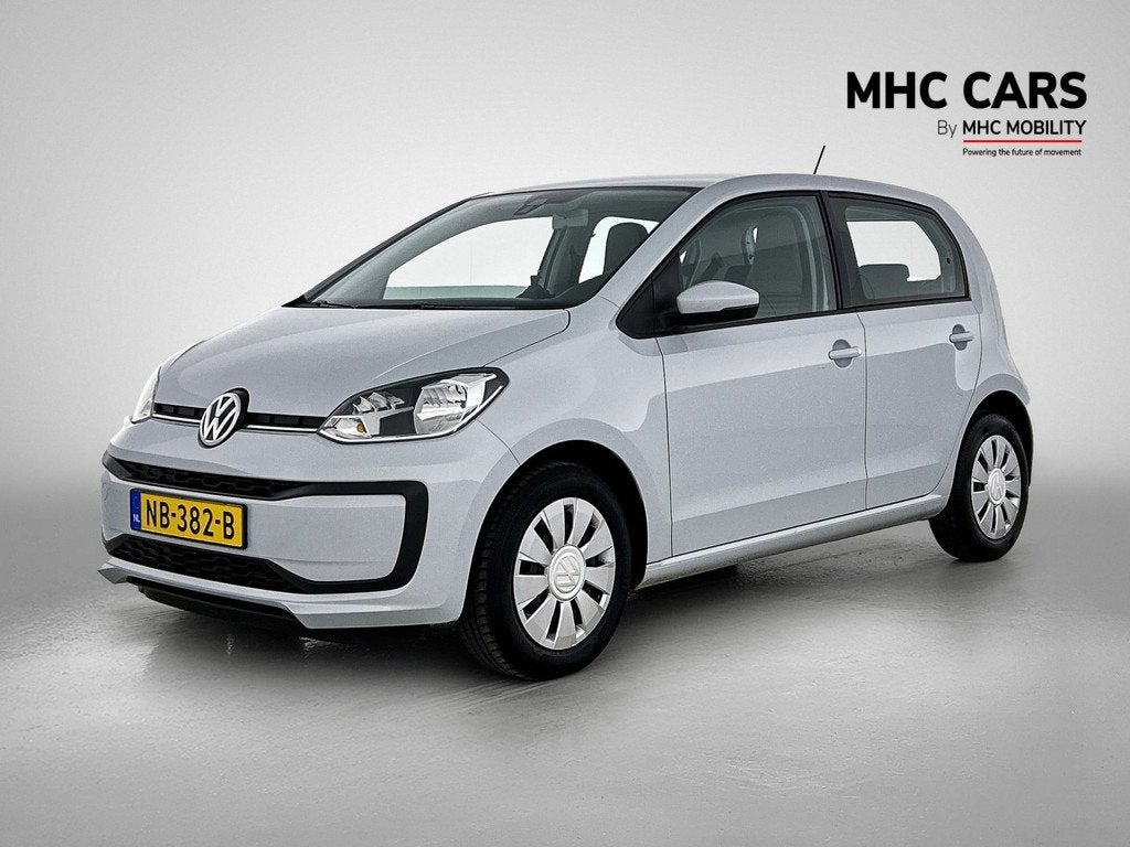 Volkswagen up! 1.0 BMT move up! | Airco | DAB | (bj 2017), Stof, Gebruikt, Wit, Origineel Nederlands