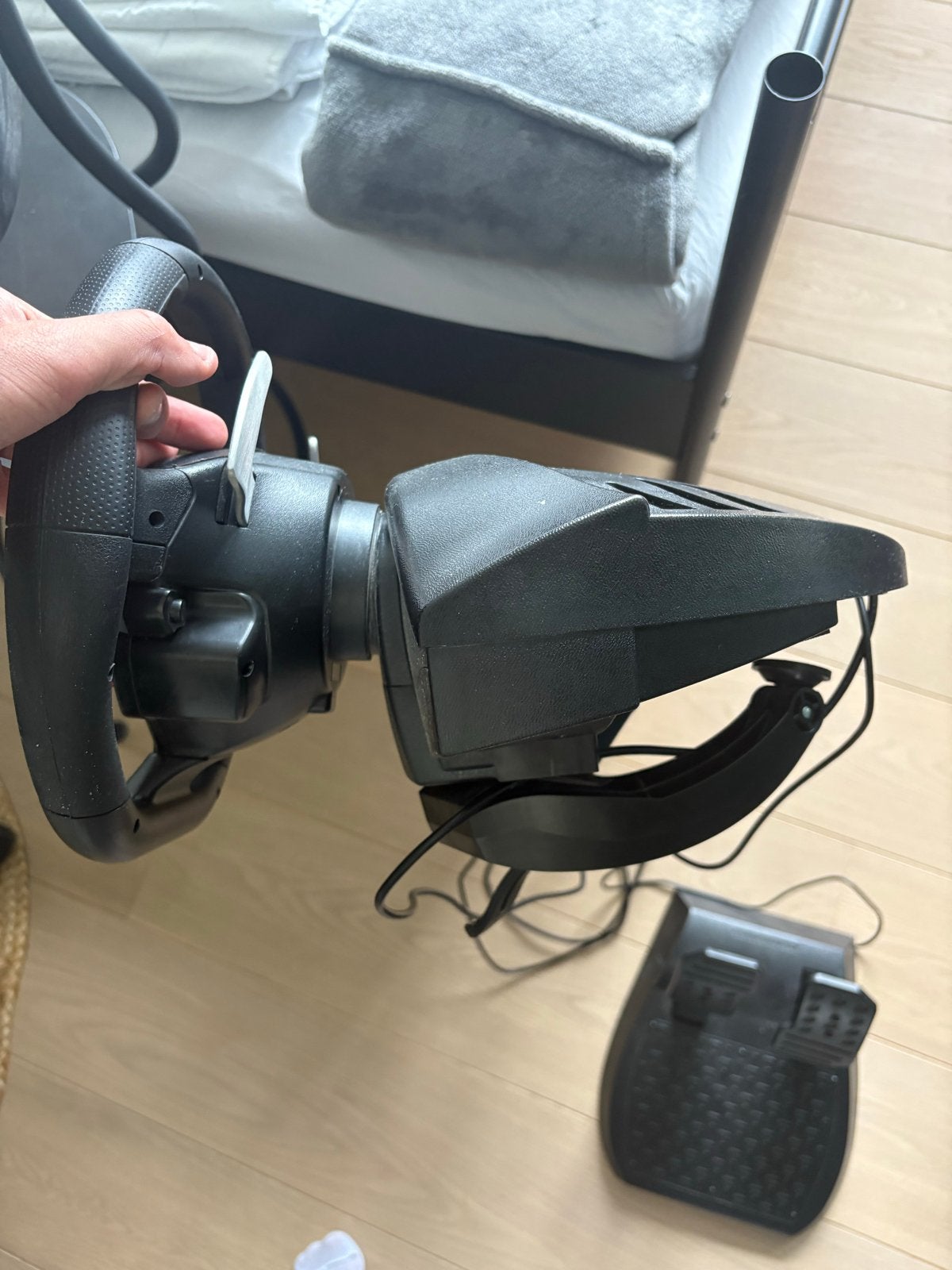 Thrustmaster T80 Ferrari 488 GTB Edition racestuur, Ophalen, Racestuur, PlayStation, Zo goed als nieuw