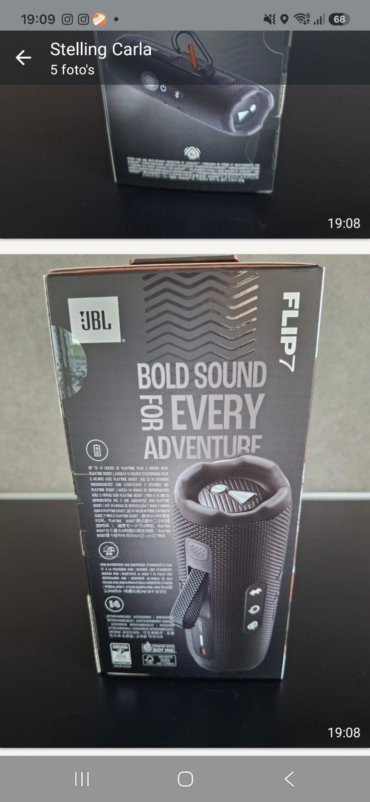 JBL Flip 7 - Nieuw in doos!, Bluetooth, JBL, Nieuw, Ophalen of Verzenden